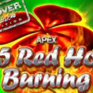 Tragamonedas 
25 Red Hot Burning Clover Link
