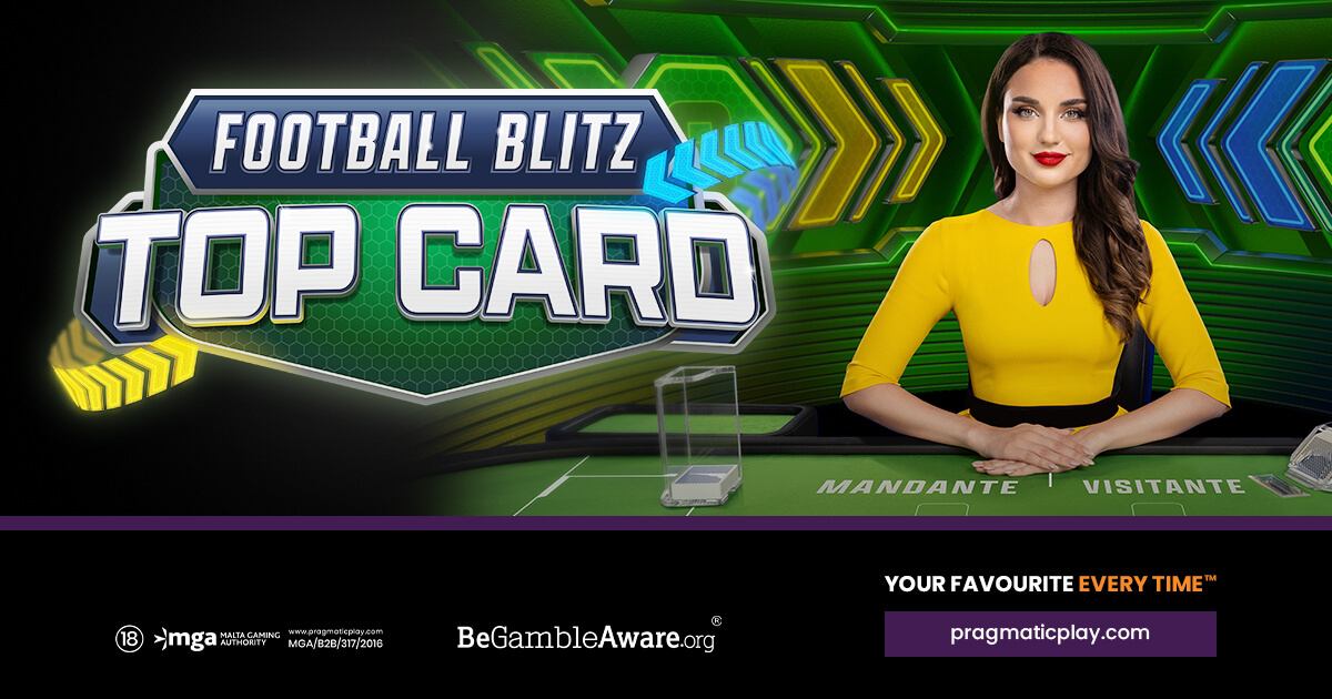 Pragmatic Play lanza el juego de casino en vivo Football Blitz Top Card 1 1714598248 Pragmatic Play lanza el juego de casino en vivo Football