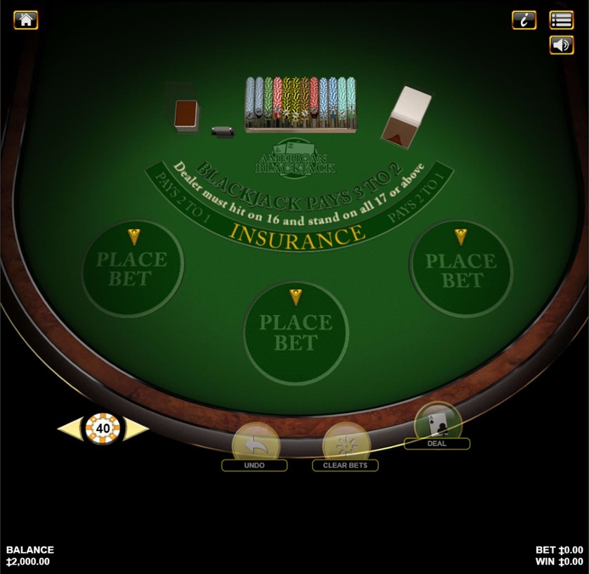 Blackjack americano