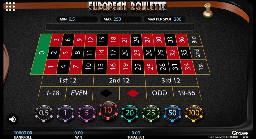 European Roulette (Getta Gaming)