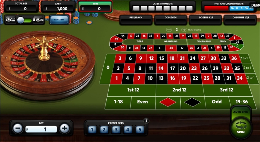 European Roulette (Red Rake)