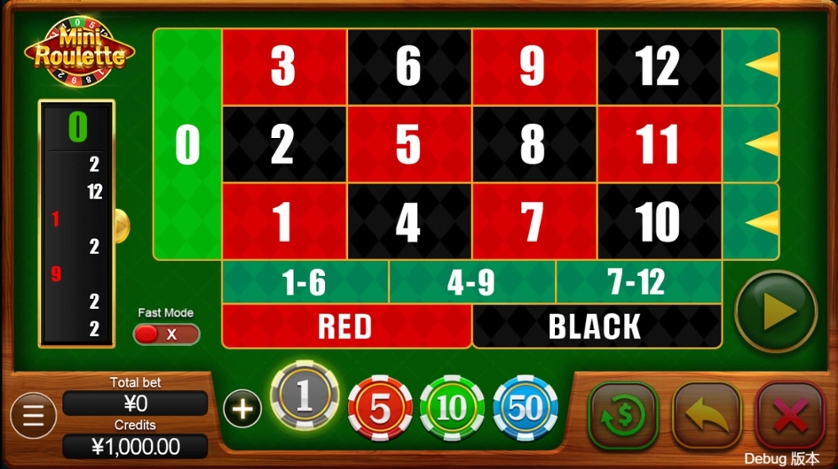 Mini Roulette (CQ9Gaming)