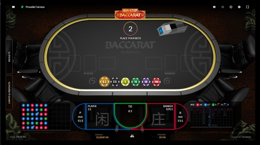 Non-Stop Baccarat