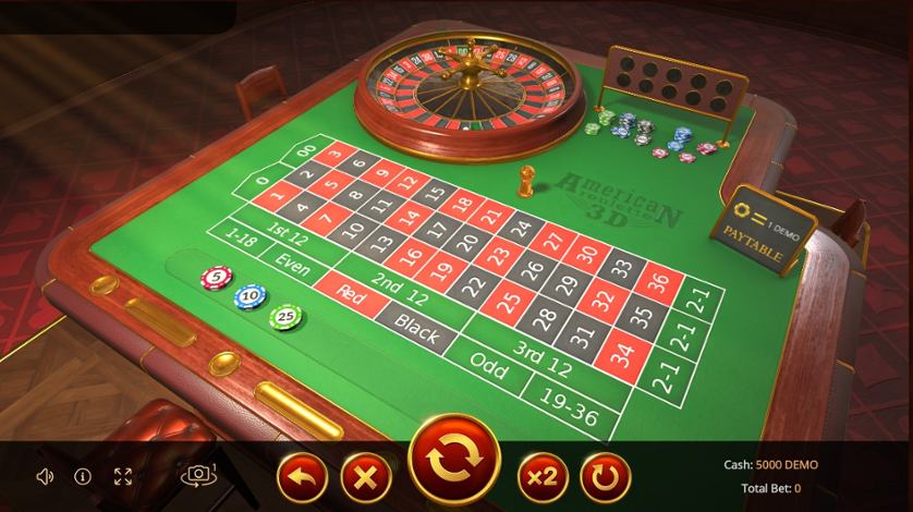 American Roullete 3D (Evoplay)