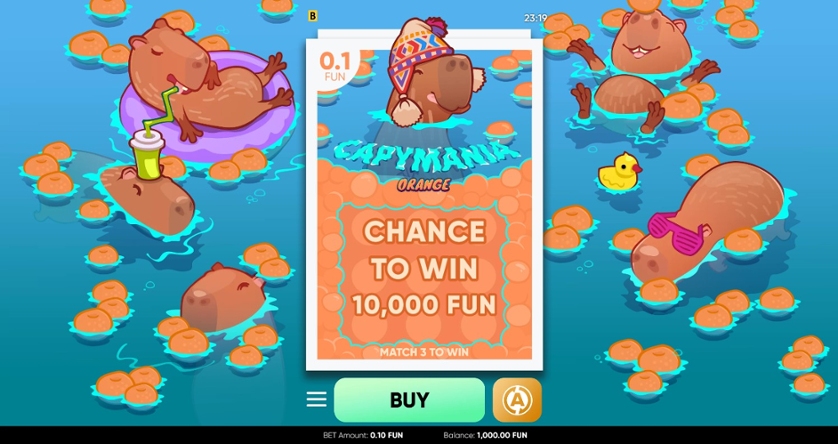Capymania Orange — Juega 100% gratis en modo demo 2 Capymania Orange.jpg