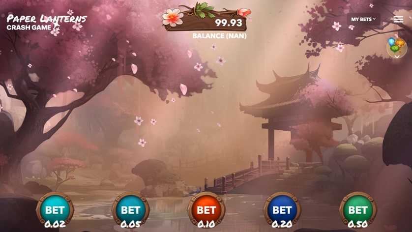 Paper Lanterns Crash Game