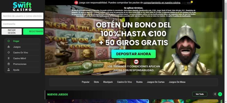 swift casino espa a