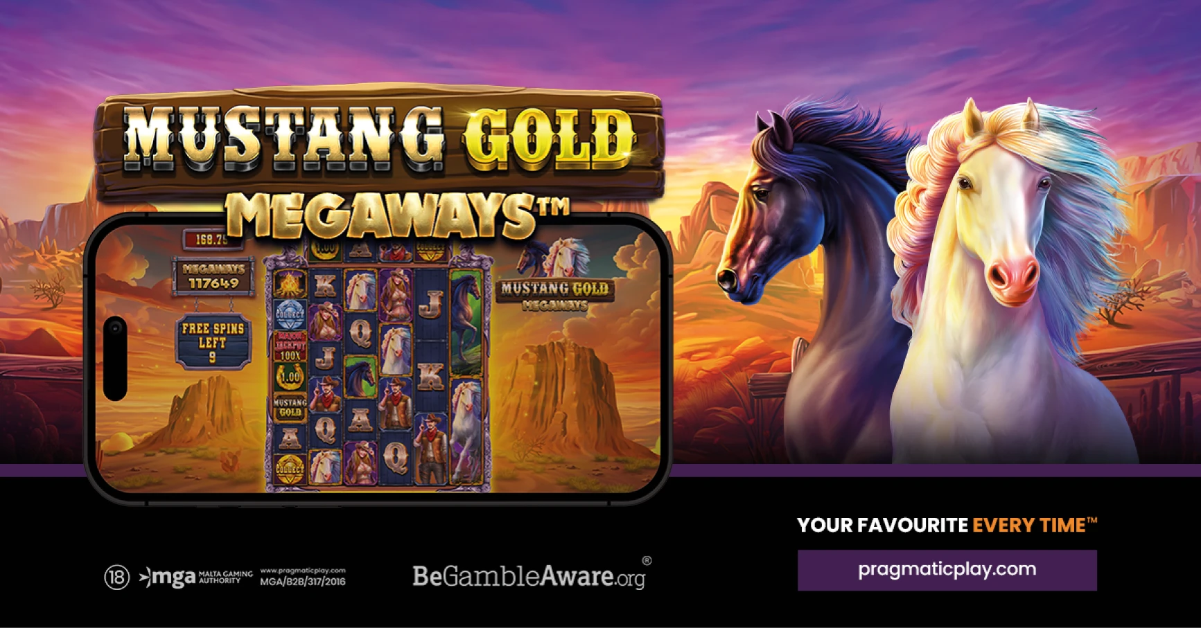 Pragmatic Play se lanza a lo salvaje en Mustang Gold Megaways 1 Juego Pragmático Mustang Oro