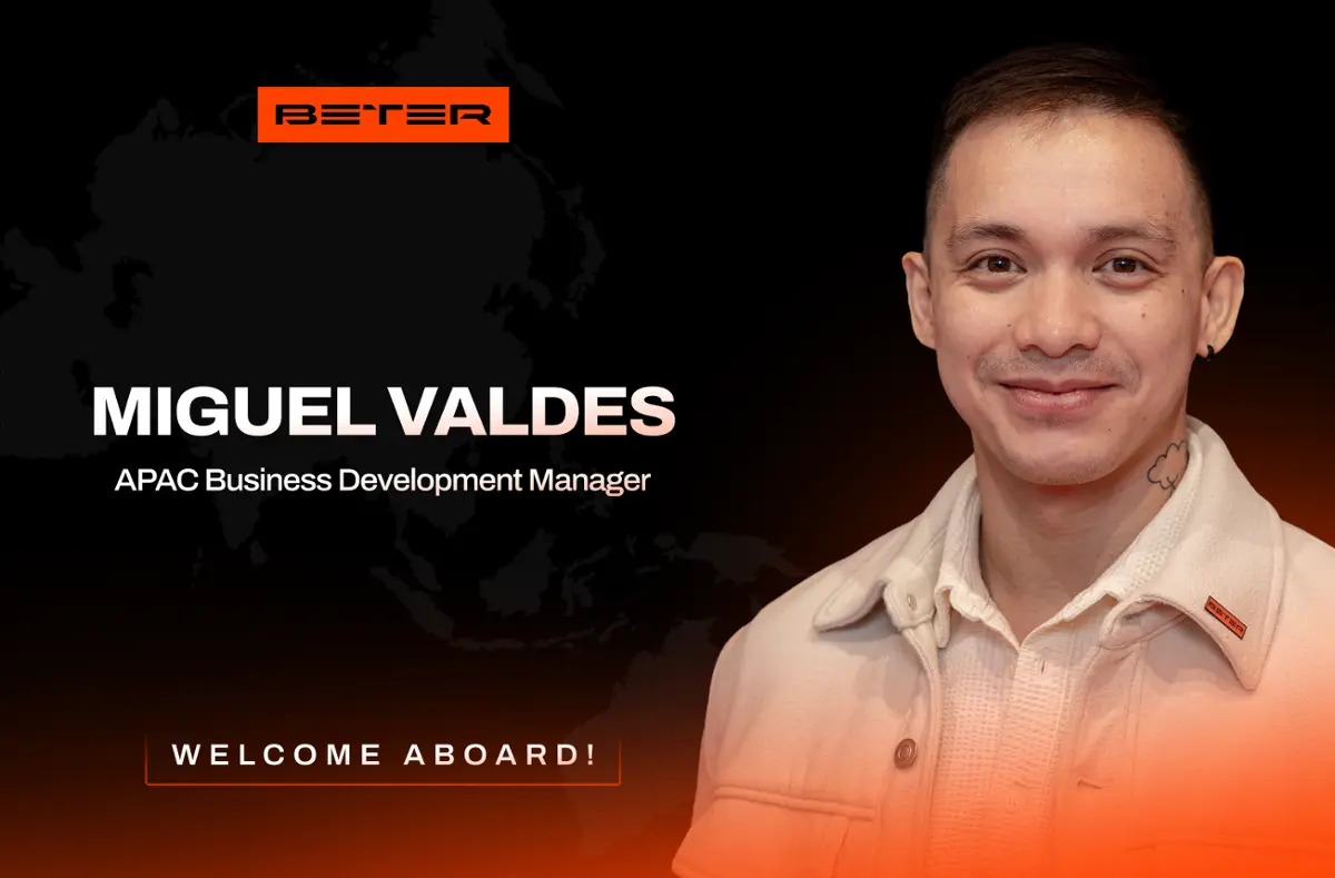 Beter nombra a Miguel Valdés un gerente de desarrollo de negocios APAC 1 Beter-migeule-valdes-por reconocido APAC-Business-Developer-Manager