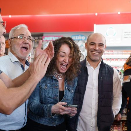 The primitive raffle leaves this money for a single remote in Spain