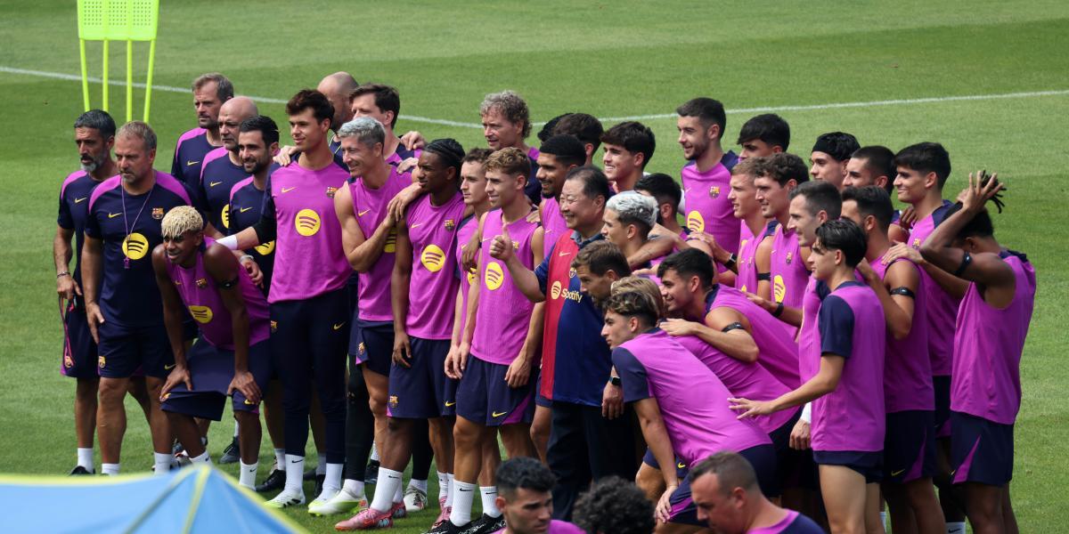 Three players have not played on the Barça 1 tour 688F5274D8ABD