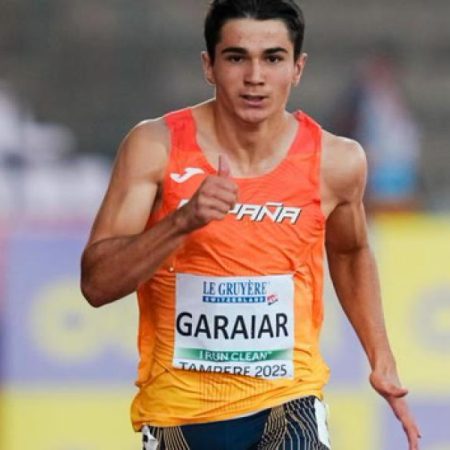 Ander Garaiar is proclaimed champion of the lysos in the European sub-20 of Tampere (Finland)