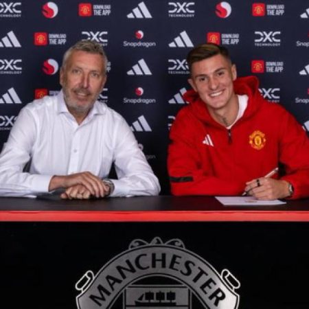 Benjamin Sesko arrives at Manchester United by 85m