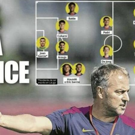 Flick, Mbappé and Rodrygo, protagonists of the sports covers