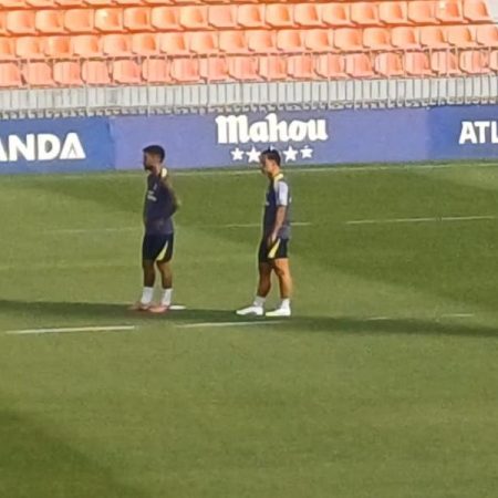 Raspadori is already under Simeone's orders