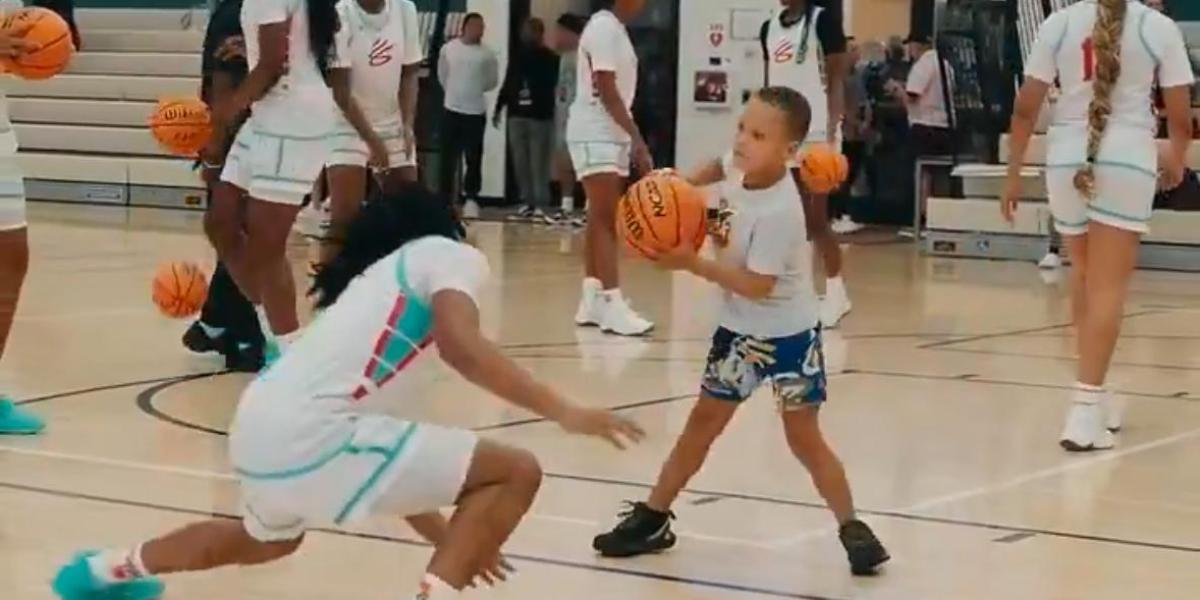El hijo de Stephen Curry apunta maneras 1 68a419d66d606.r d.589 366 10178