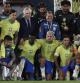 Dos españoles, entre los nominados al 'Salón de la Fama' de la Premier 1 Carlo Ancelotti, con sus jugadores tras el triunfo de Brasil contra Chile (AP Photo/Bruna Prado)
