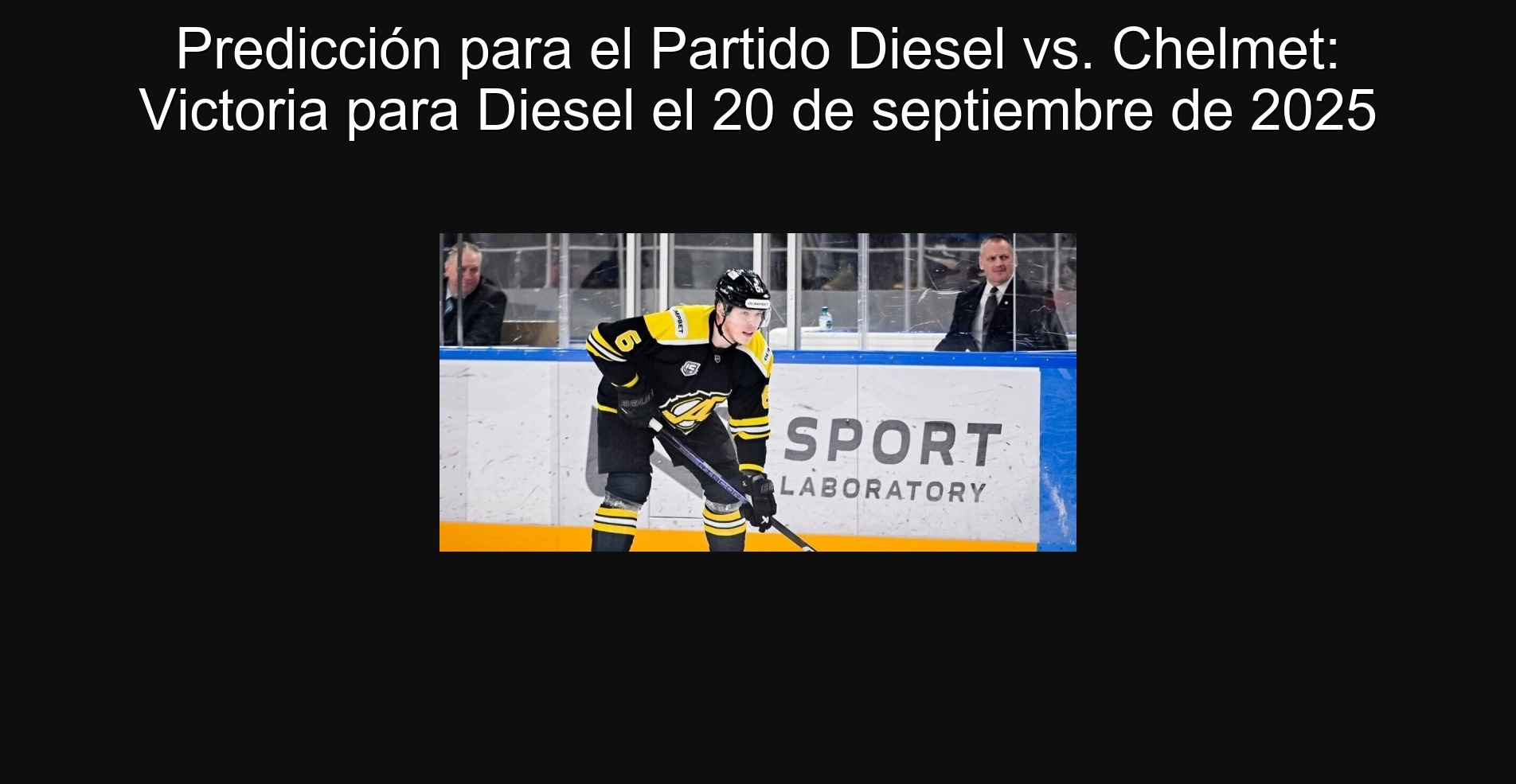 Prediction for the Diesel Vs. Party. Chelmet: Victoria for Diesel on September 20, 2025