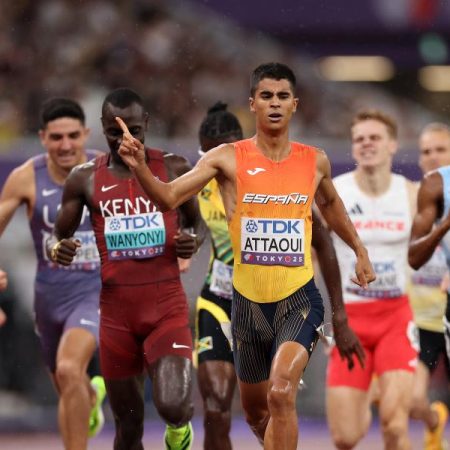 Attaoui aspira a medalla en el 800m