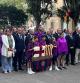 El opresidente Joan Laporta encabezó la comitiva del FC Barcelona