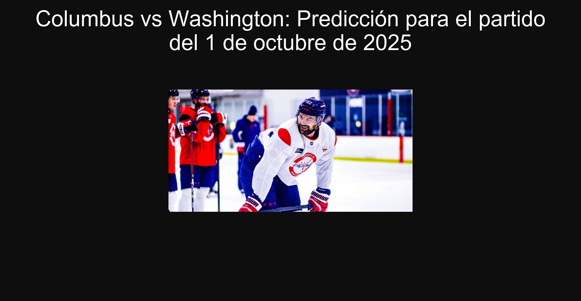 Columbus vs Washington: Prediction for the October 1, 2025 match