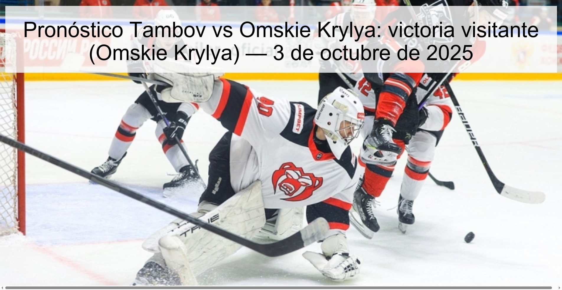 Forecast tambov vs omskie krylya: Victoria Visitan