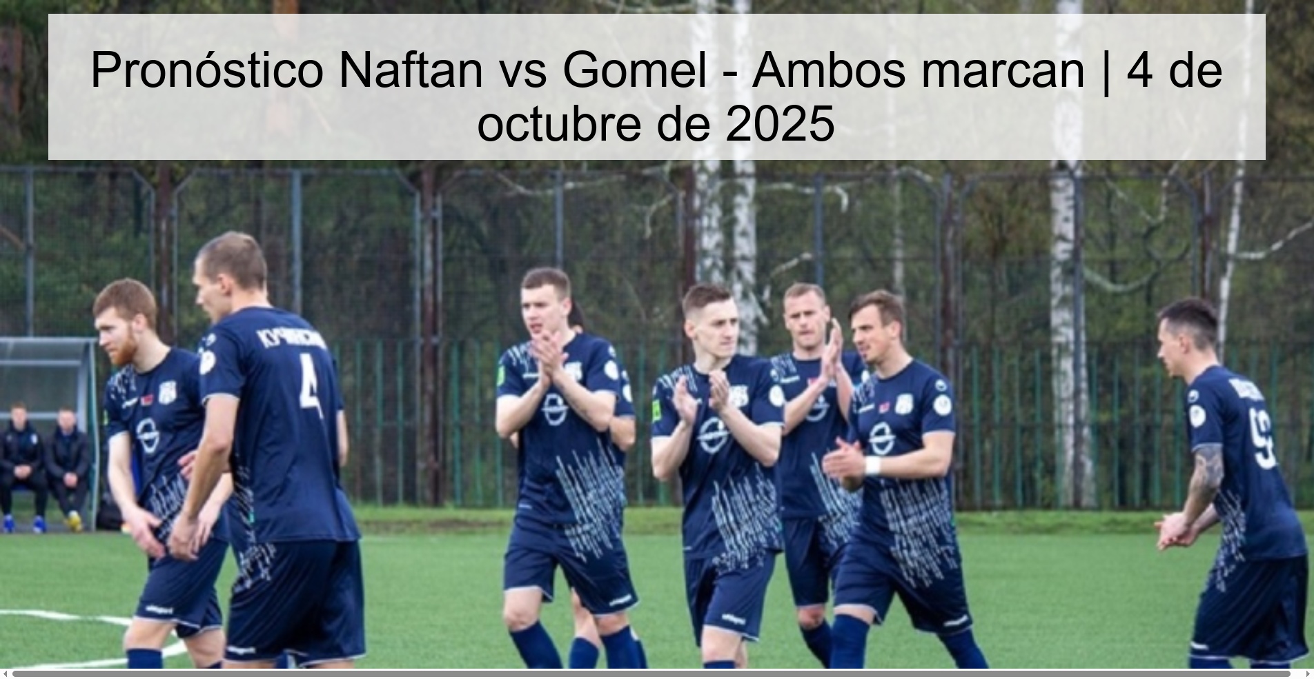 NAFTAN VS GOMEL forecast - both mark | October 4, 2025