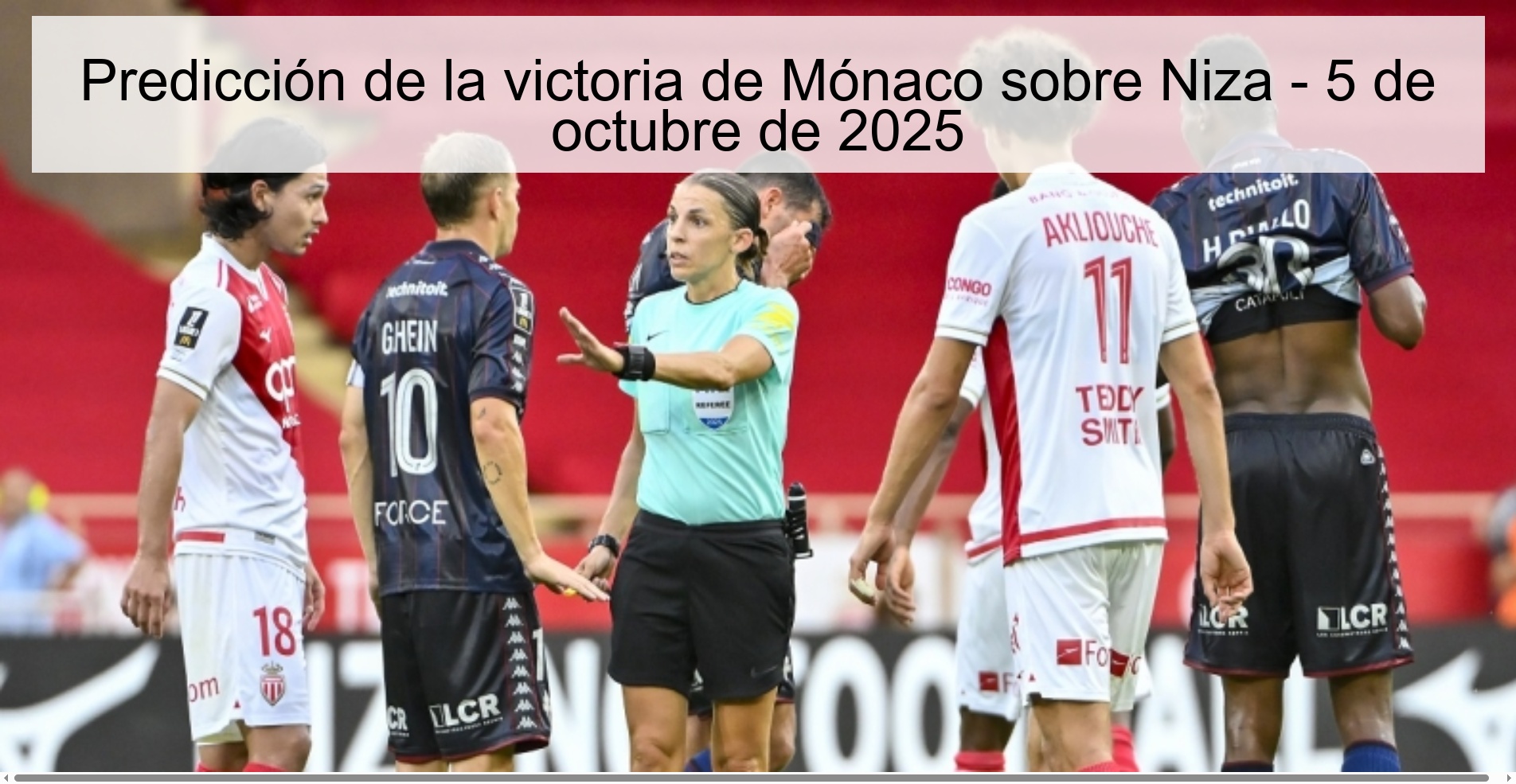 Mónaco's victory prediction on Nice - October 5, 2025 1 Mónaco's victory prediction on Nice - October 5, 2025