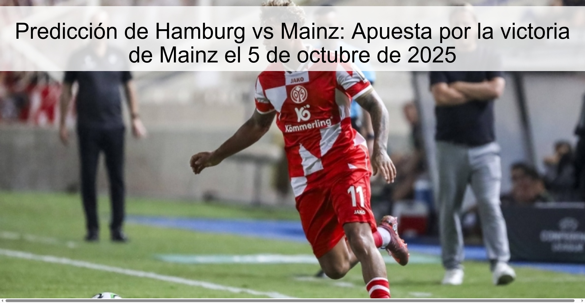Hamburg vs Mainz prediction: Bet on Mainz's victory on October 5, 2025
