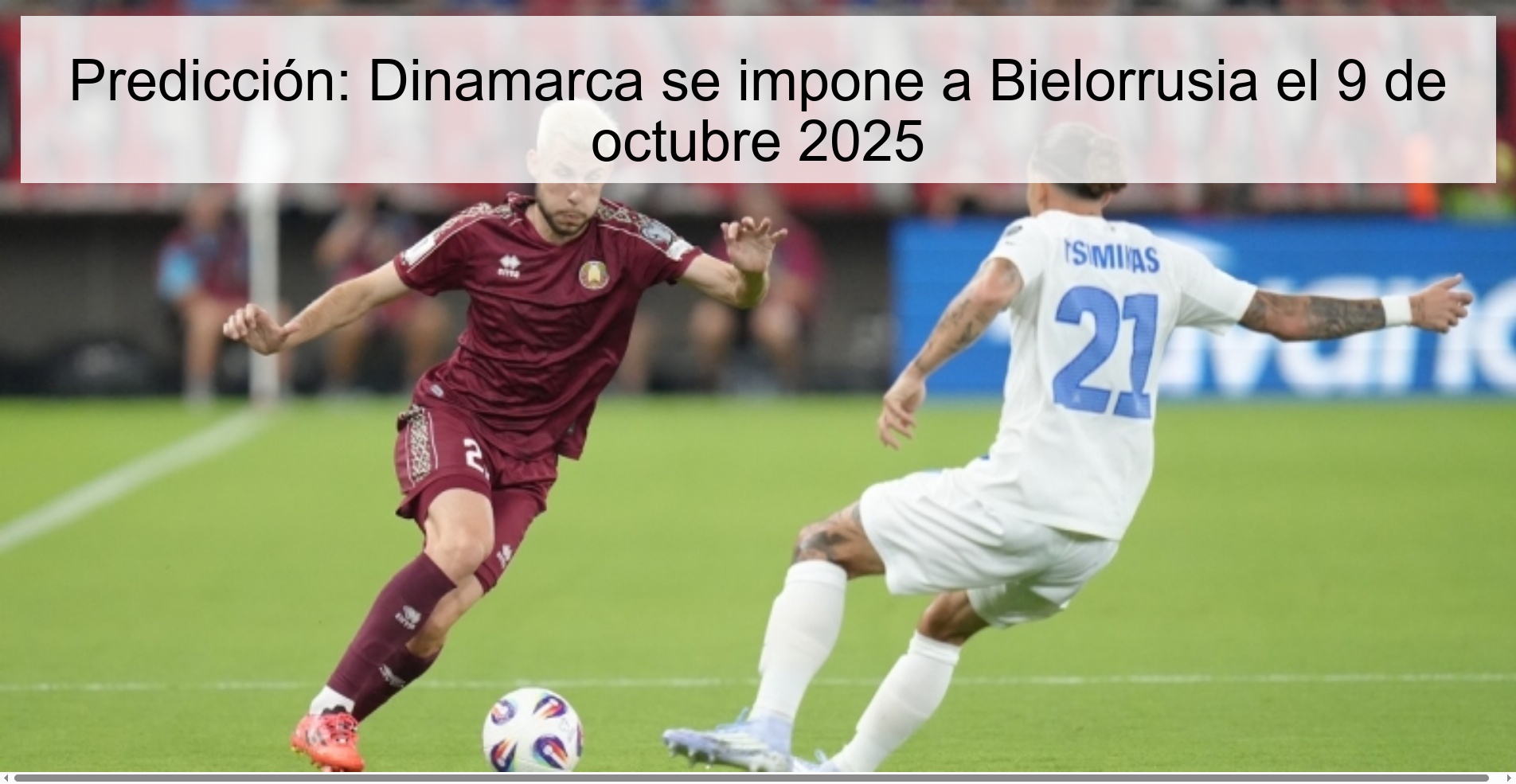 Prediction: Denmark beats Belarus on October 9, 2025