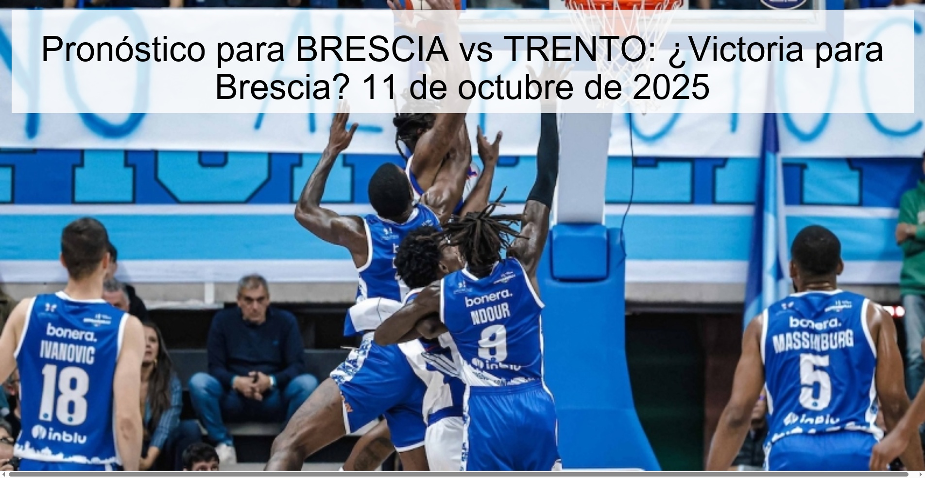 Prediction for BRESCIA vs TRENTO: Victory for Brescia? October 11, 2025