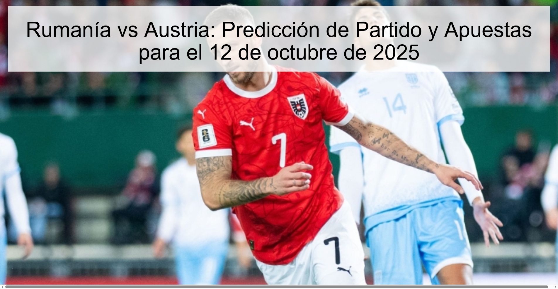 Romania vs Austria: Match Prediction and Betting for October 12, 2025