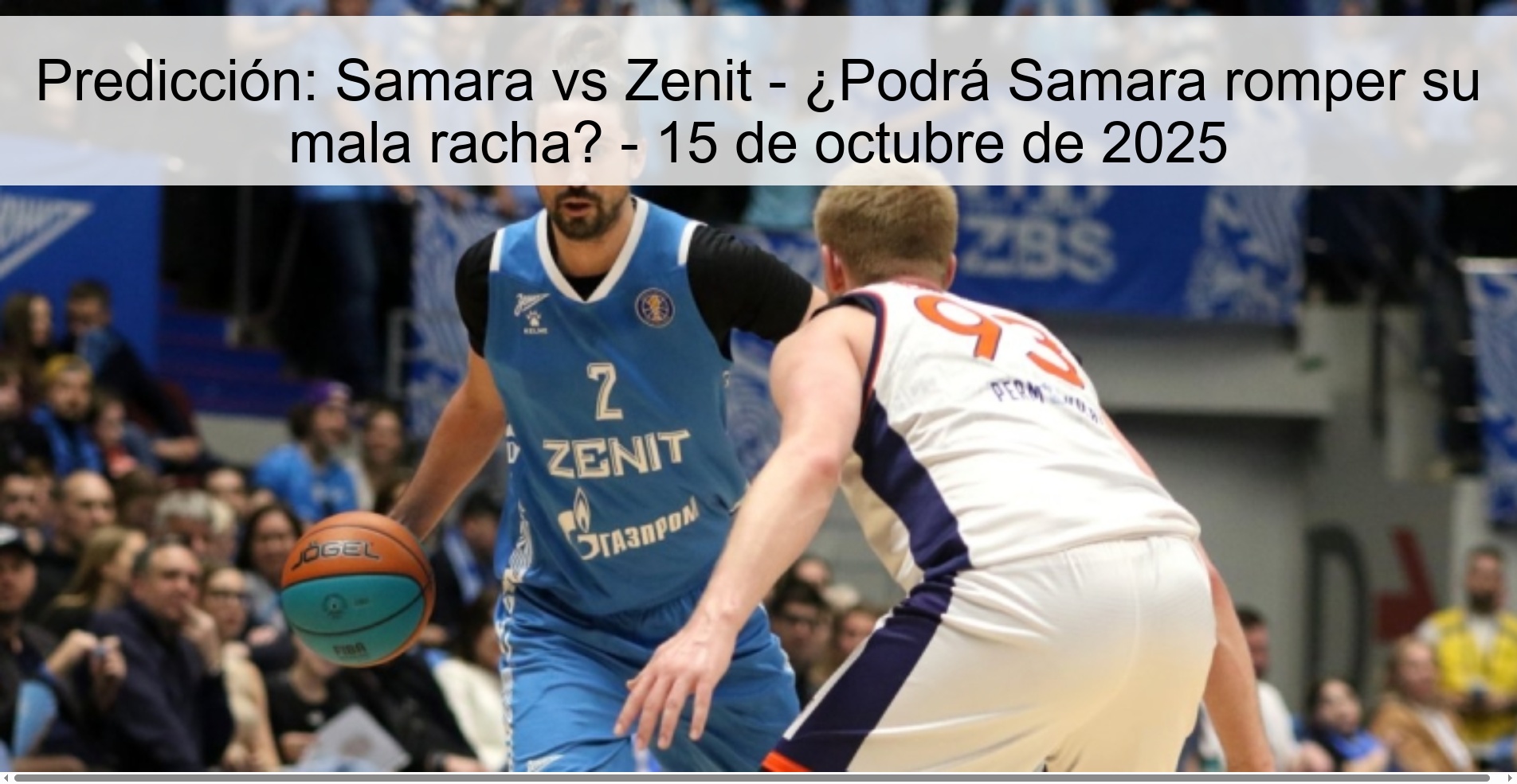 Prediction: Samara vs Zenit – Can Samara break their losing streak? - October 15, 2025