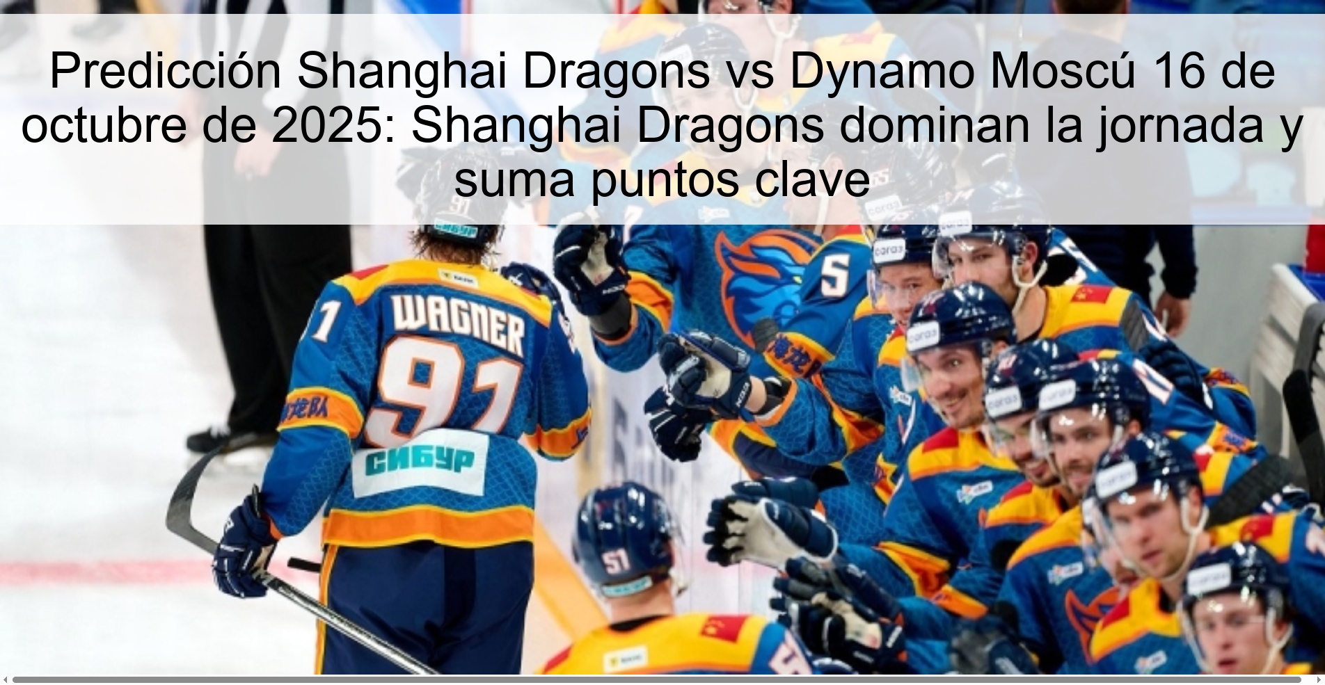 Predicción Shanghai Dragons vs Dynamo Moscú 16 de octubre de 2025: Shanghai Dragons dominan la jornada y suma puntos clave 1 312973