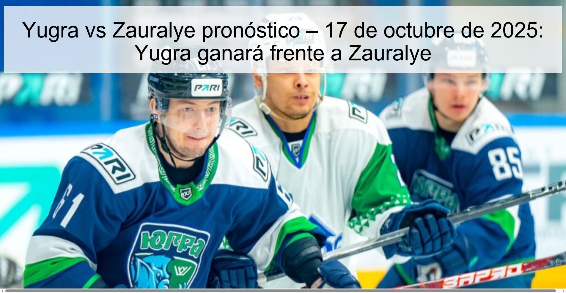 Yugra vs Zauralye prediction – October 17, 2025: Yugra will win against Zauralye