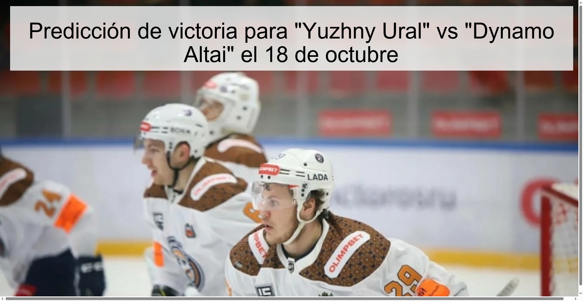 Predicción de victoria para "Yuzhny Ural" vs "Dynamo Altai" el 18 de octubre 1 313548