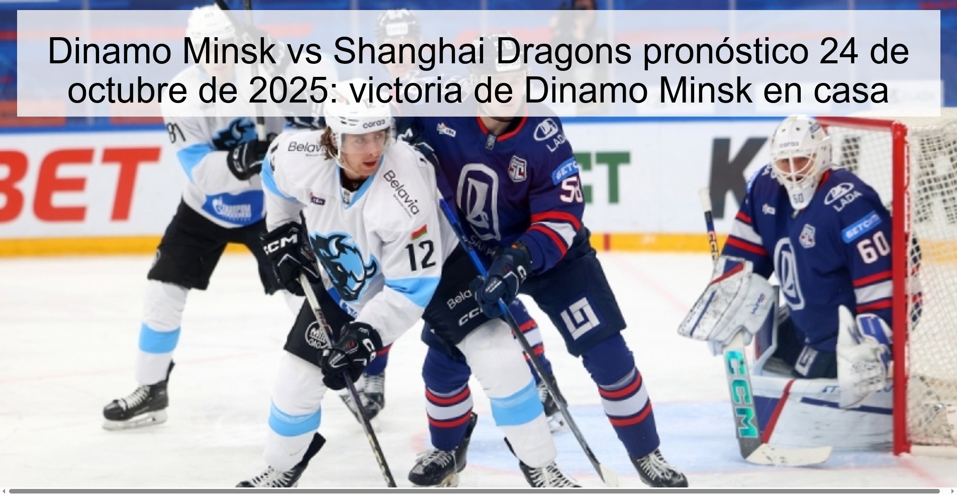 Dinamo Minsk vs Shanghai Dragons prediction October 24, 2025: Dinamo Minsk win at home