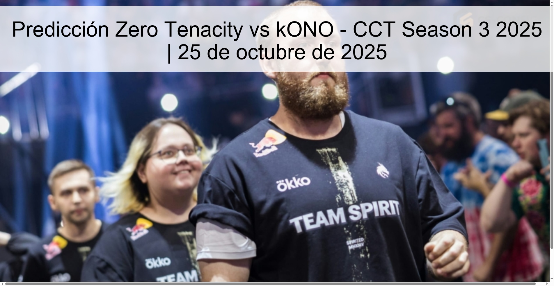 Predicción Zero Tenacity vs kONO - CCT Season 3 2025 | 25 de octubre de 2025 1 Predicción Zero Tenacity vs kONO - CCT Season 3 2025 | 25 de octubre de 2025