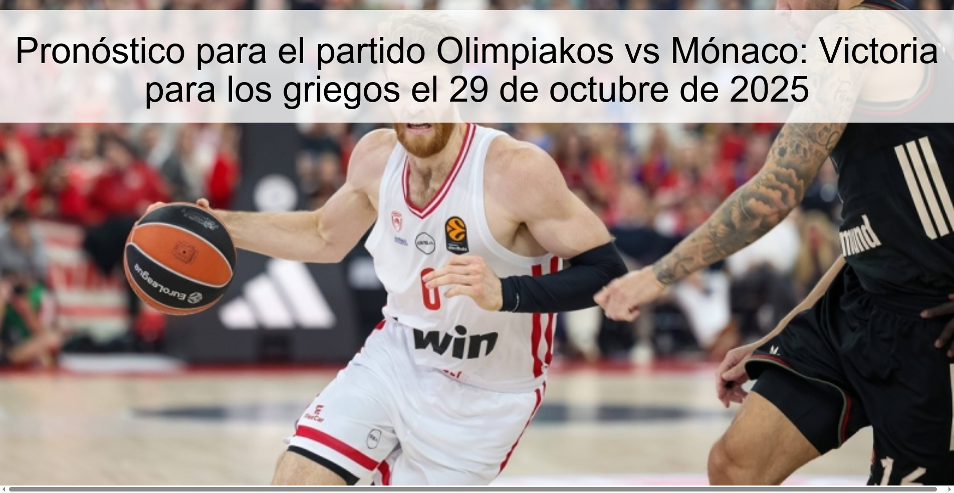 Pronóstico para el partido Olimpiakos vs Mónaco: Victoria para los griegos el 29 de octubre de 2025 1 317793