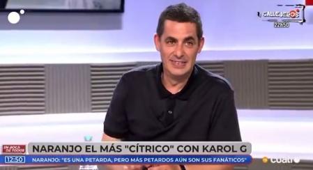 Risto Mejide dio un 'zasca' a Antonio Naranjo en pleno directo y este no sabe dónde meterse 1 Antonio Naranjo, en 'Boca de todos'