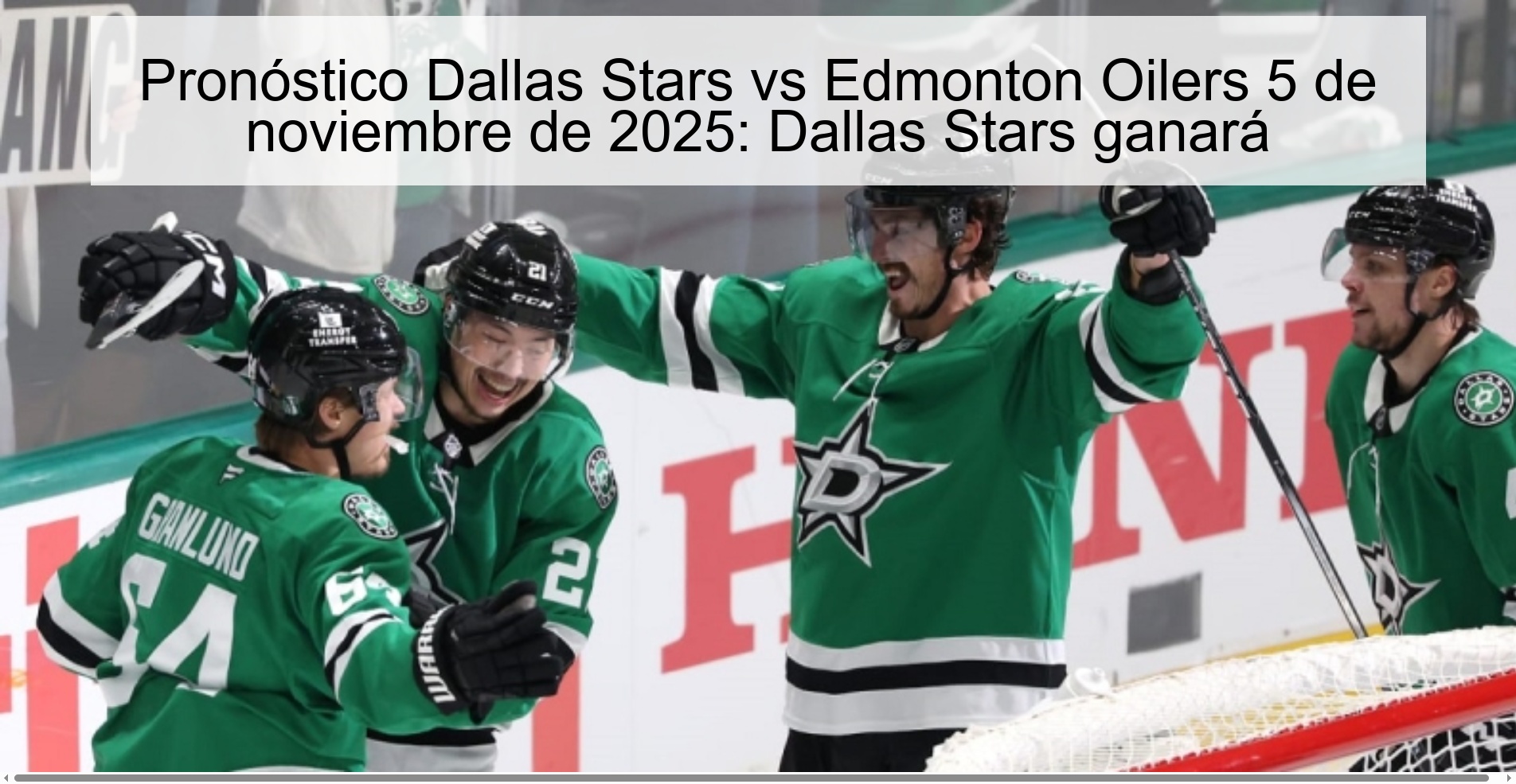 Dallas Stars vs Edmonton Oilers Prediction November 5, 2025: Dallas Stars to win 1 320121