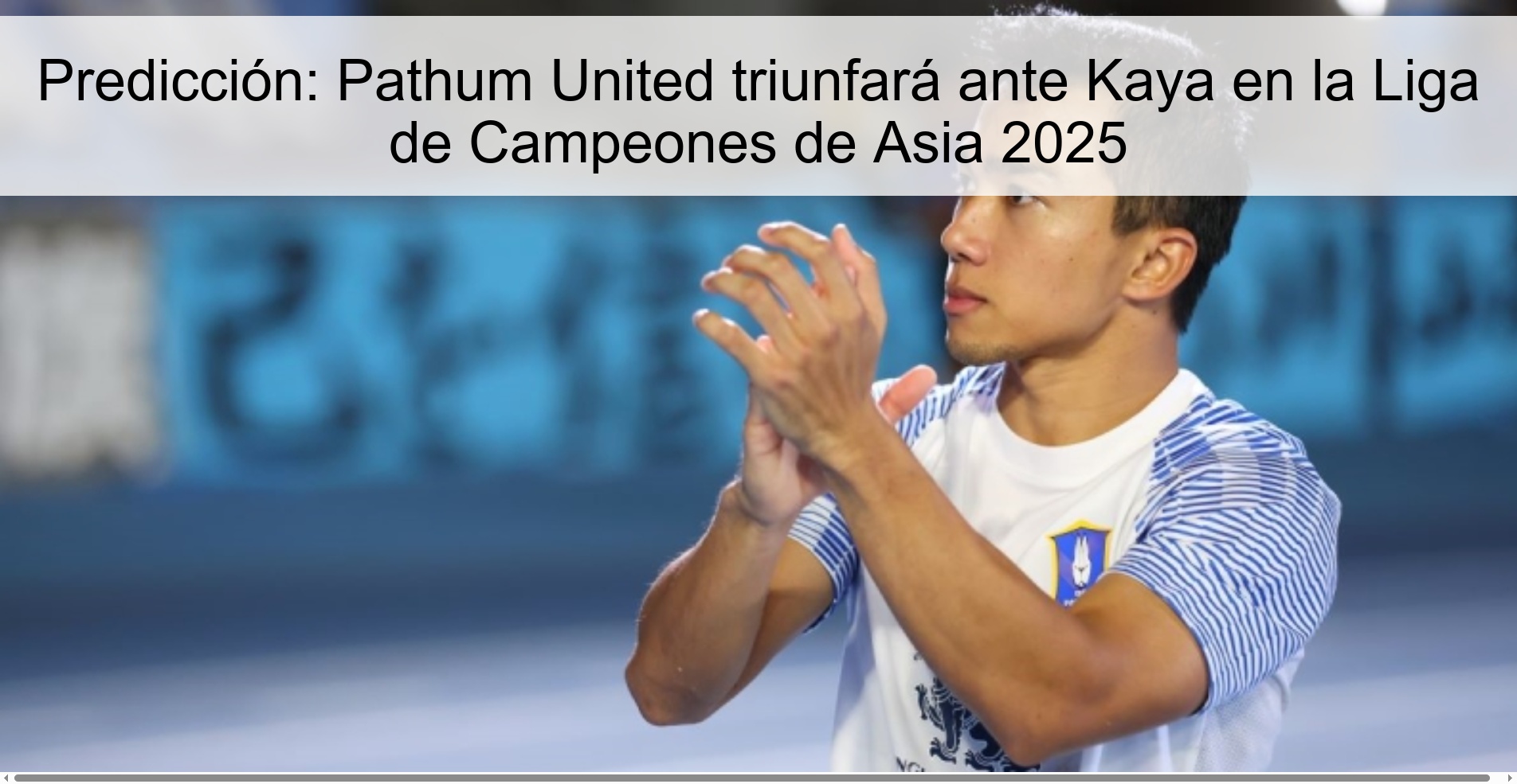 Prediction: Pathum United to triumph against Kaya in Asian Champions League 2025 1 320832