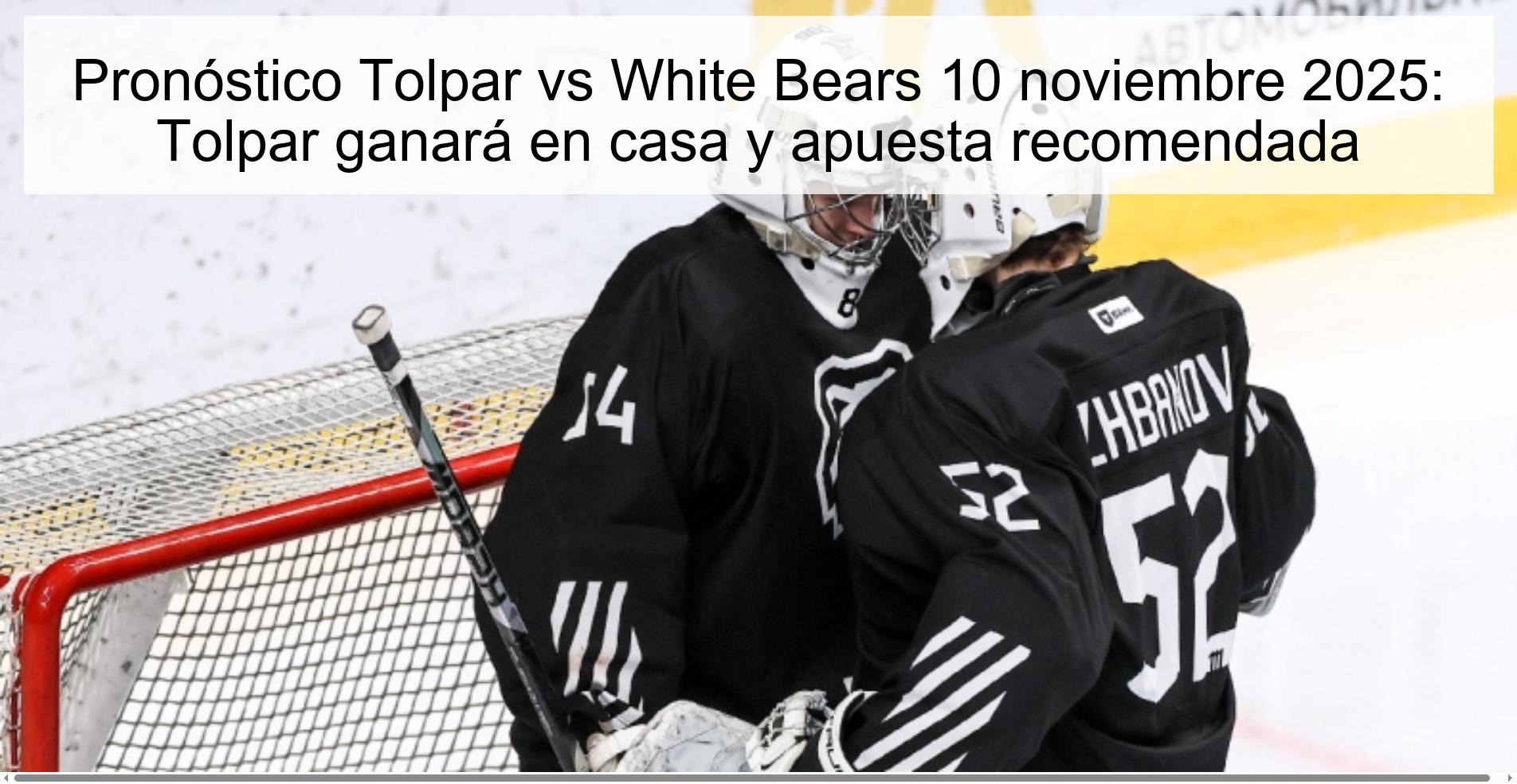 Pronóstico Tolpar vs White Bears 10 noviembre 2025: Tolpar ganará en casa y apuesta recomendada 1 322223