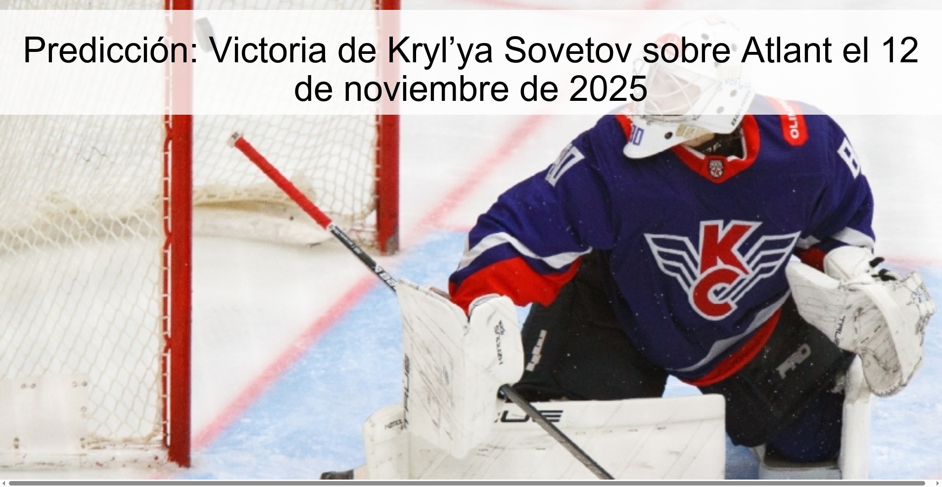 Prediction: Victory of Kryl'ya Sovetov over Atlant on November 12, 2025 1 322738