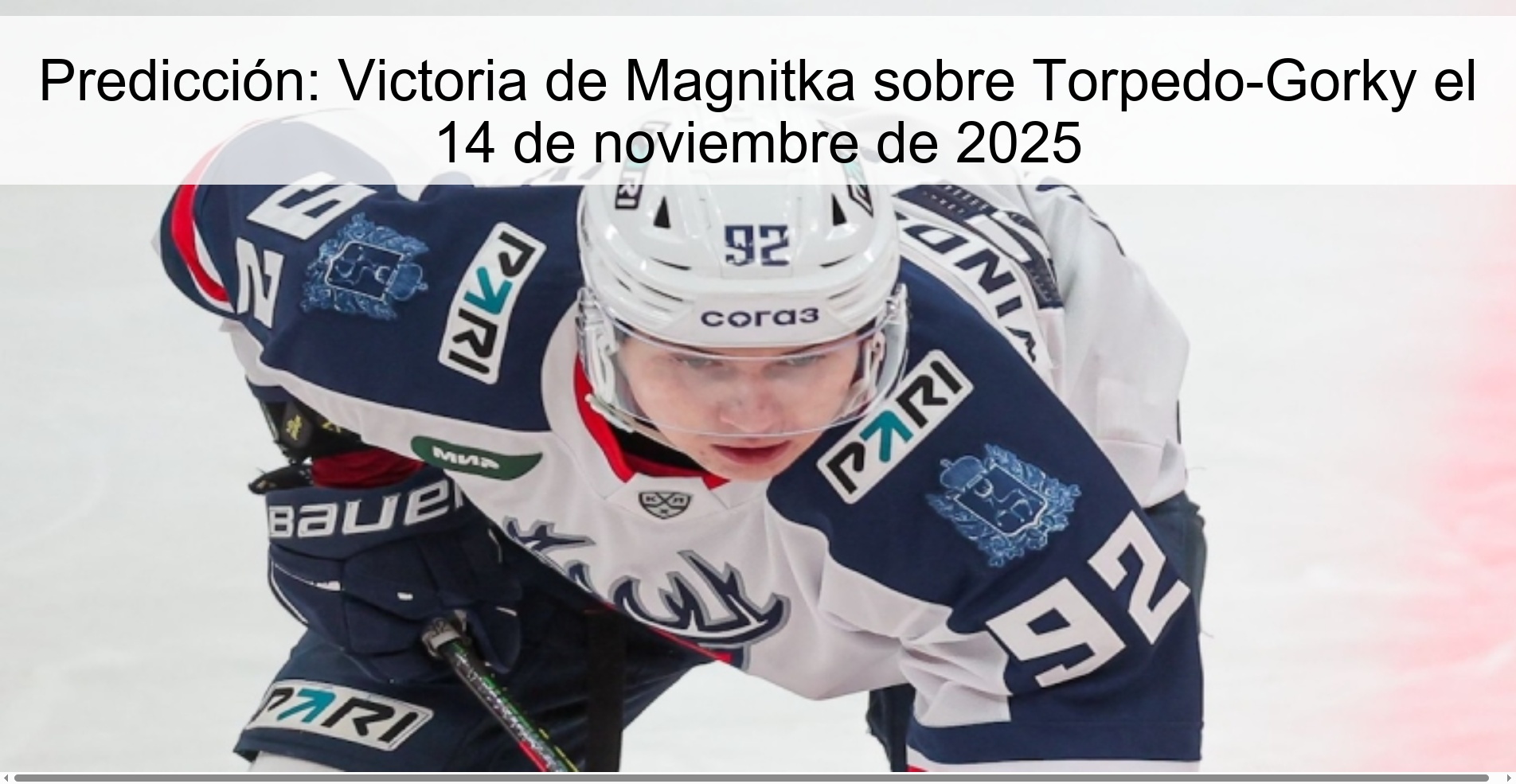 Predicción: Victoria de Magnitka sobre Torpedo-Gorky el 14 de noviembre de 2025 1 323396 1