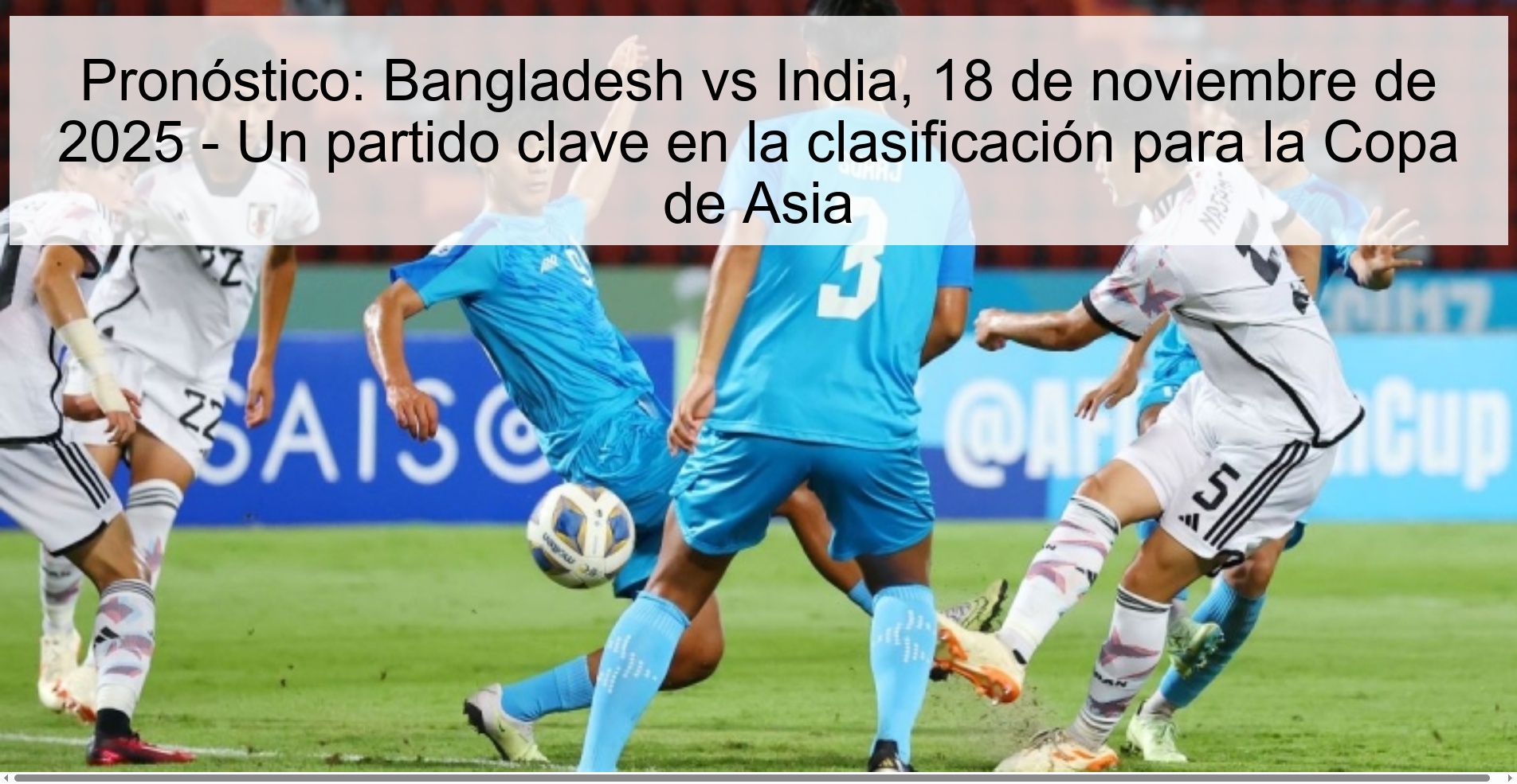 Prediction: Bangladesh vs India, November 18, 2025 - A key match in the qualification for the Asia Cup 1 324910