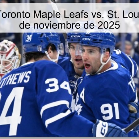 Pronóstico: Toronto Maple Leafs vs. St. Louis Blues – 19 de noviembre de 2025