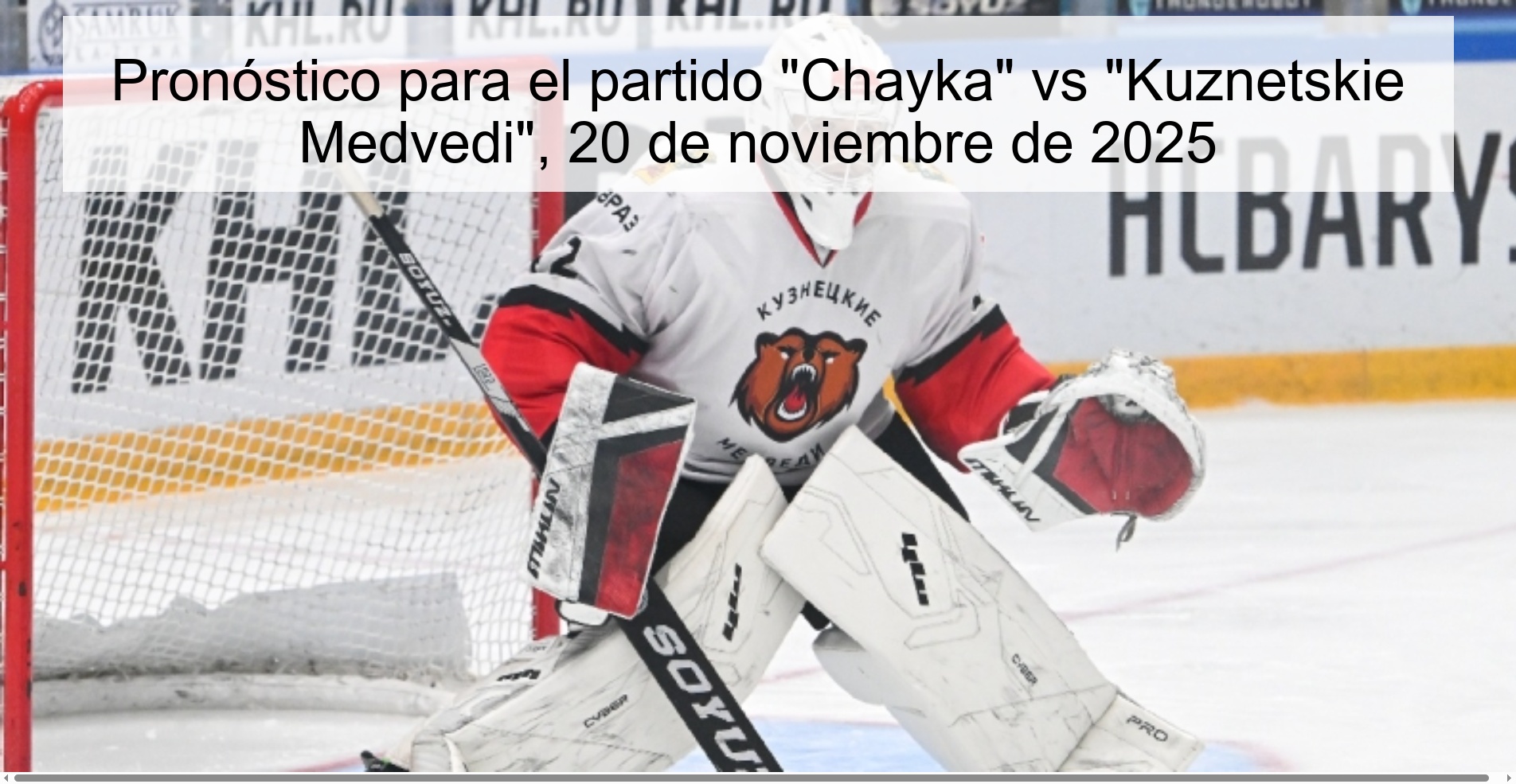 Prediction for the match "Chayka" vs "Kuznetskie Medvedi"November 20, 2025 1 325395
