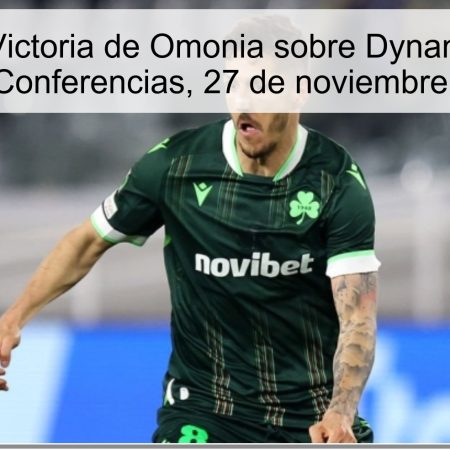 Pronóstico: Victoria de Omonia sobre Dynamo Kyiv en la Liga de Conferencias, 27 de noviembre de 2025
