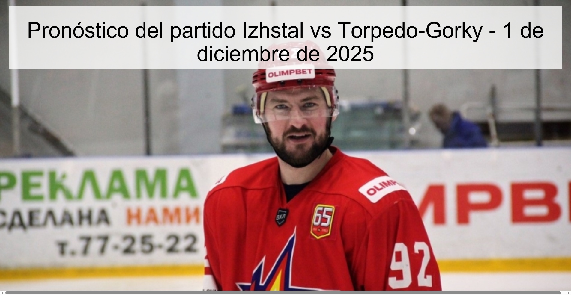 Pronóstico del partido Izhstal vs Torpedo-Gorky - 1 de diciembre de 2025 1 329255